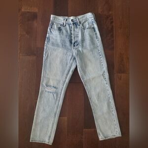 High waisted Light wash jeans size 25 by Twelve by Ontwelth